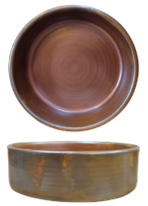 Rustic Copper- dish 13cm x H4.2cm