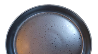 Luna Moonstone- Walled plate 20.8 cm x H1.5cm