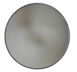 Melamine Two-Tone  Beige & Brown- Plate 26.6x26.6x2.9 cm