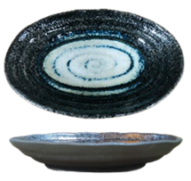 Moon- Oval Dish 19.5 cm