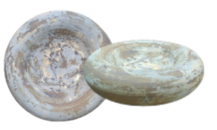 Moon Rock Beige- Round Dish 16.5 x 5cm
