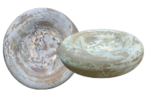 Moon Rock Beige -Round Dish 20.5 x 5cm