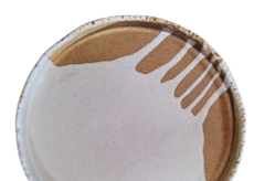 Rustic Sand- Flat Plate 20 x 2.6cm