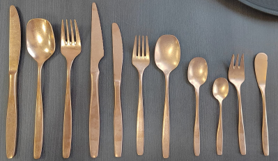 Vintage Copper- Table Spoon